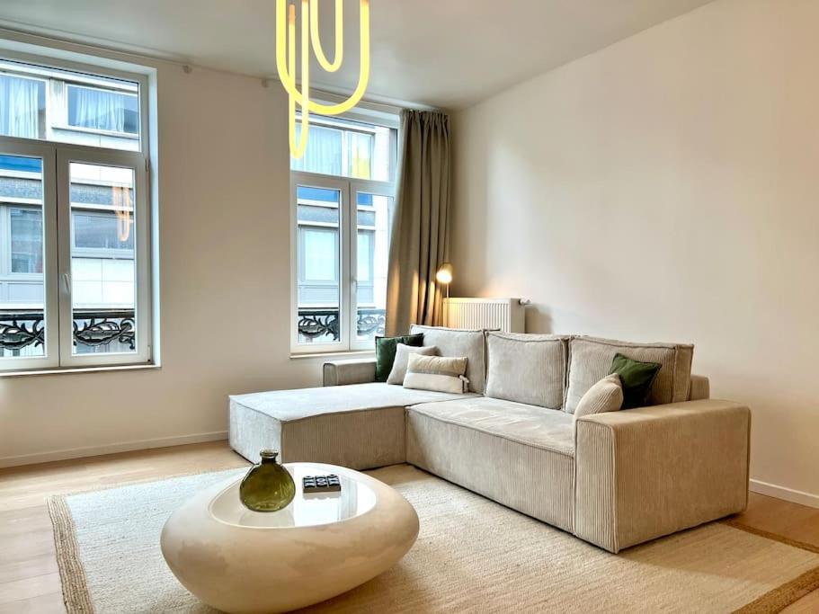 Duplex Chic Et Spacieux - Hypercentre Liège Extérieur photo