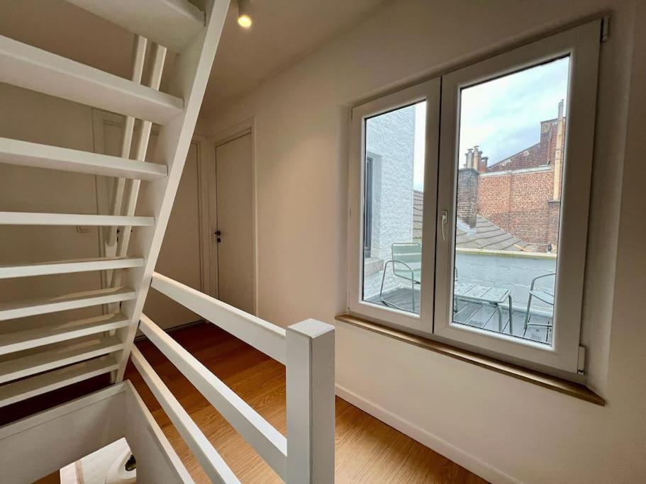 Duplex Chic Et Spacieux - Hypercentre Liège Extérieur photo